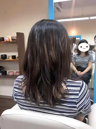 ロング ヘアウィズユウイースト所属・中野 大士のヘアスタイル
