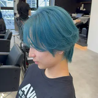 カラー メンズ エクステ/透明感 韓国ヘア/KENTAのヘアスタイル