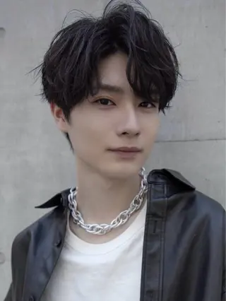 メンズ 女性らしいモテヘア 韓国ヘアhikariのヘアスタイル