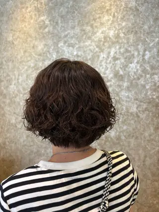 パーマ アベ ミスズのヘアスタイル