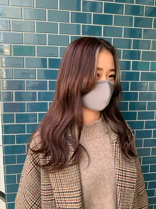 ロング カラー ヘアアレンジ メンズパーマの達人 🌟川内絵人のヘアスタイル