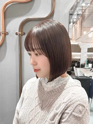 ショート 縮毛矯正/韓国ヘア /レイヤー🎀ミズキのヘアスタイル