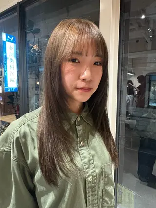 ロング カラー mio／ 大阪美容室のヘアスタイル