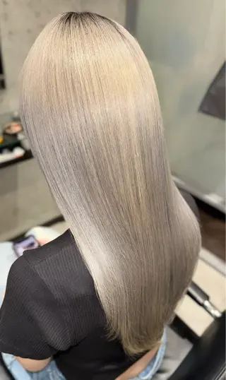 ロング Leyシェアサロン所属・Ken ドライカット ✂️水素ケアのヘアスタイル