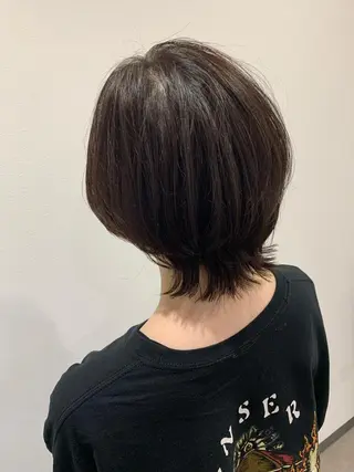 ショート カラー ゆきな 育休中のヘアスタイル