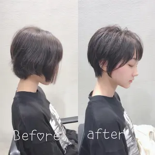 ショート カラー パーマ ヘアアレンジ キッズ ネイル マツエク・マツパ ショートの神✨AFL OAT 井上康平のヘアスタイル