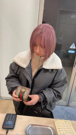 セミロング カラー 橋本翔 /レイヤーカットのヘアスタイル