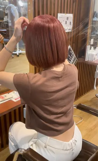 ショート カラー senjyu GINZA所属・バレイヤージュ/ハイ ライト/庄司鉄平のヘアスタイル