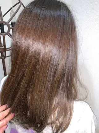 ロング カラー anno hair salon所属・艶カラー/ Nanamiのヘアスタイル
