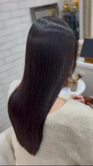 ロング 【TAKAYA】🌸 縮毛矯正専門店のヘアスタイル