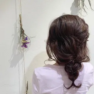 ロング ヘアアレンジ Dears 香芝店所属・関 優希のヘアスタイル