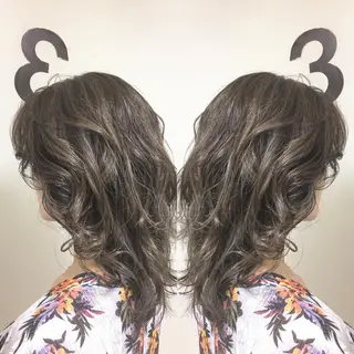 ミディアム AUBE HAIRazul吉祥寺所属・綺麗な髪質にしたい方 限定🌈清水　祥のヘアスタイル