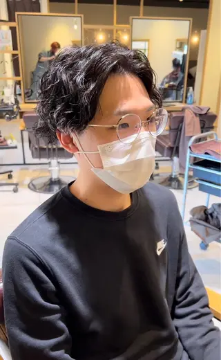 メンズ 清水 men'sパーマ特化のヘアスタイル