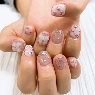 ネイル ⭐︎休業中の練習⭐︎ JNA認定講師髙橋のネイルデザイン