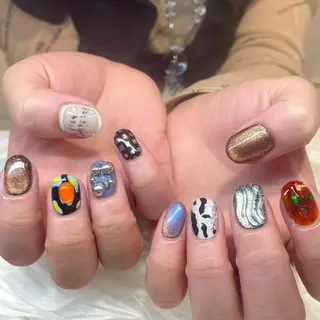 ネイル 新井 ひなののネイルデザイン