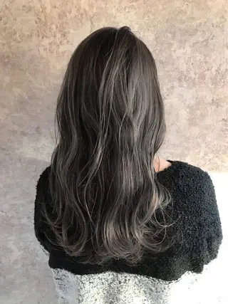 カラー パーマ ヘアアレンジ mihoko/ ニュアンスパーマのヘアスタイル