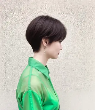 ショート D.I.E.V.A錦糸町店所属・🫧似合わせショート 🫧レイヤー/清野のヘアスタイル