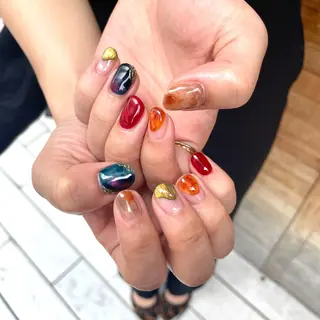 ネイル 新井 ひなののネイルデザイン