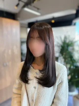 ロング arika ninaのヘアスタイル