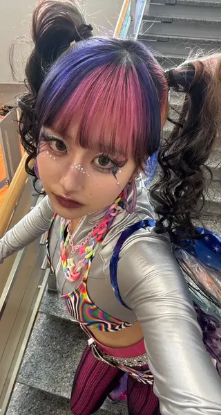 セミロング カラー 名古屋／デザイン／ ブリーチ/松井亮磨のヘアスタイル