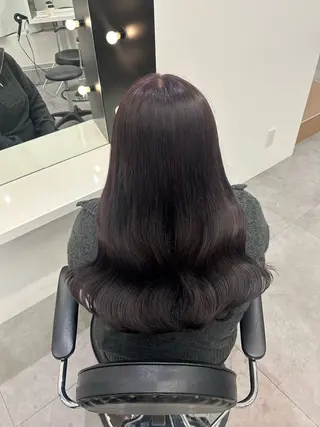 ロング カラー kanon♡ 暖色カラー‎🤍のヘアスタイル