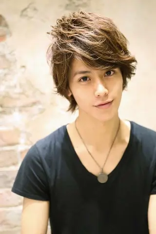 ショート カラー パーマ メンズ Soleria /ソレリア所属・Soleria 田中慎一のヘアスタイル