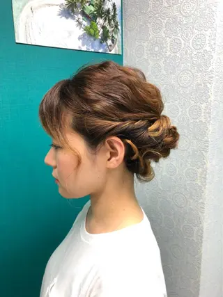 セミロング 山本 雷のヘアスタイル