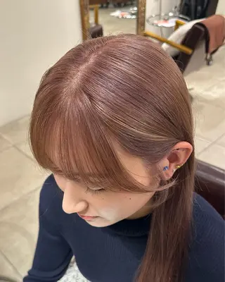 ロング 遠藤 日和のヘアスタイル