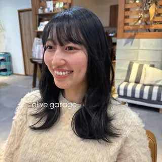 カラー Revie  hair所属・Hiyori/透明感 /ボブ/矢場町のヘアスタイル