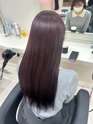 ロング カラー ヘアアレンジ 🎀 yuuka🎀のヘアスタイル