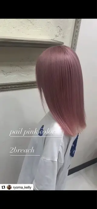 カラー 西村 遼馬のヘアスタイル