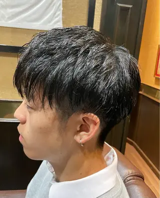 ミディアム メンズ UNTRACE -BARBER SHOP- 東池袋店所属・渡辺 康太のヘアスタイル