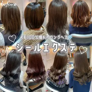 ロング 新宿/韓国ヘア 中明度カラー/かやのヘアスタイル