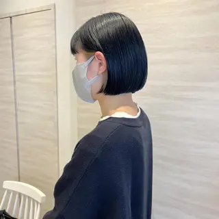 ショート Chiho / 梅田 / ボブ/ パーマのヘアスタイル