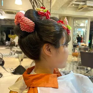 ヘアアレンジ Of hair 宮崎台店所属・Ofhair 柴田咲喜のエステ・リラクイメージ