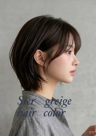 ショート カラー M.SLASH 辻 孝志のヘアスタイル