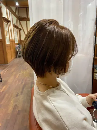 ショート 藤井 沙季のヘアスタイル