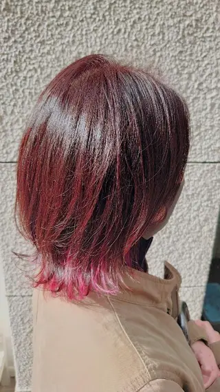 ミディアム カラー 【Annie】古賀  将のヘアスタイル