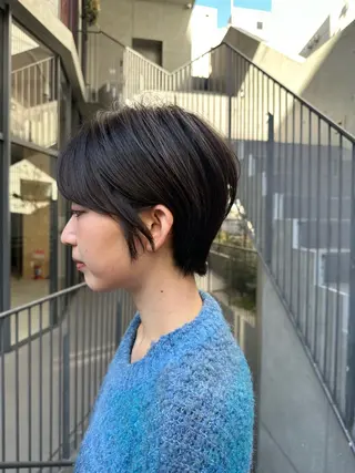ショート ROBBY所属・土戸　空 /似合わせショートのヘアスタイル