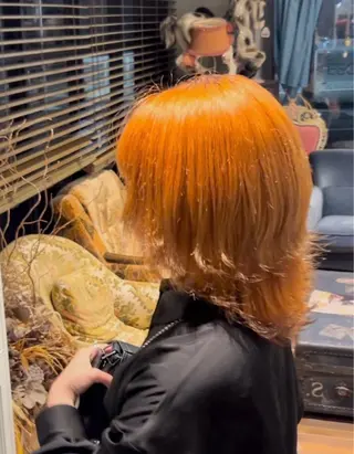 ショート カラー ハイトーン、カラー 特化⟡.·すわ☁️のヘアスタイル