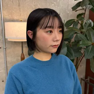 ミディアム bond story 本店所属・MAO /透明感カラー/ボブのヘアスタイル