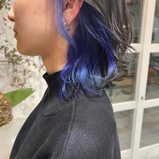 ミディアム 田中 紫苑のヘアスタイル