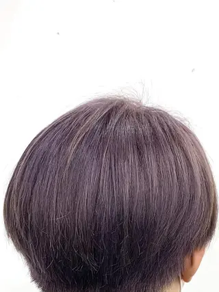 ショート レイヤー ハイトーン 暖色⭐︎KANAKOのヘアスタイル