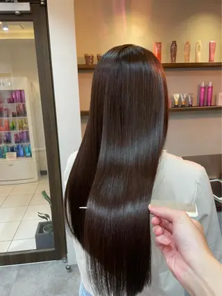 ロング ボブ/髪質改善/ soiナカジママドリのヘアスタイル