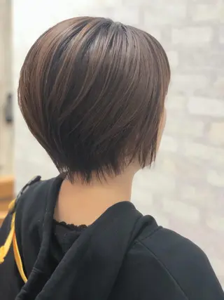 ショート カラー SALOWIN 二子玉川店所属・kei_____ SALOWINのヘアスタイル