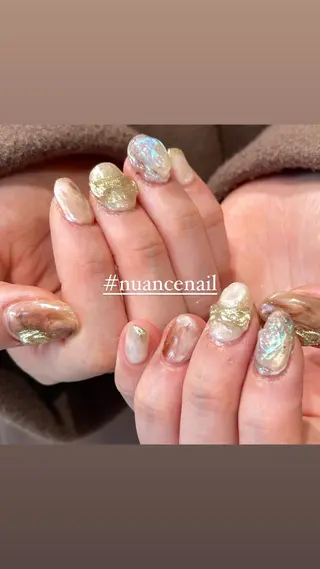 ネイル 淡色ネイル 🎀moeのネイルデザイン