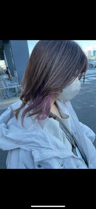 ミディアム ❄️薄 仁❄️のヘアスタイル