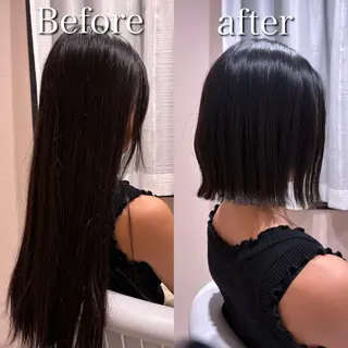 ショート ハイトーン/横浜 /伊藤 怜のヘアスタイル