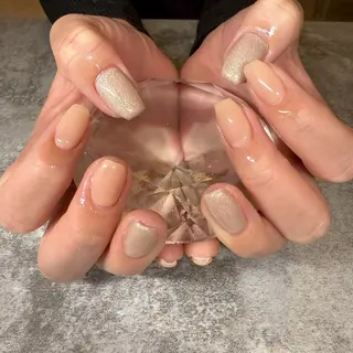 ネイル PecheBloom パラジェルフィルインのネイルデザイン