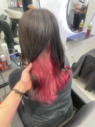 ロング カラー hair salon dot. mooda 韓国風サロン 町田店所属・韓国風ヘア🎀🩶 /♡𝓝𝓸𝓪♡のヘアスタイル